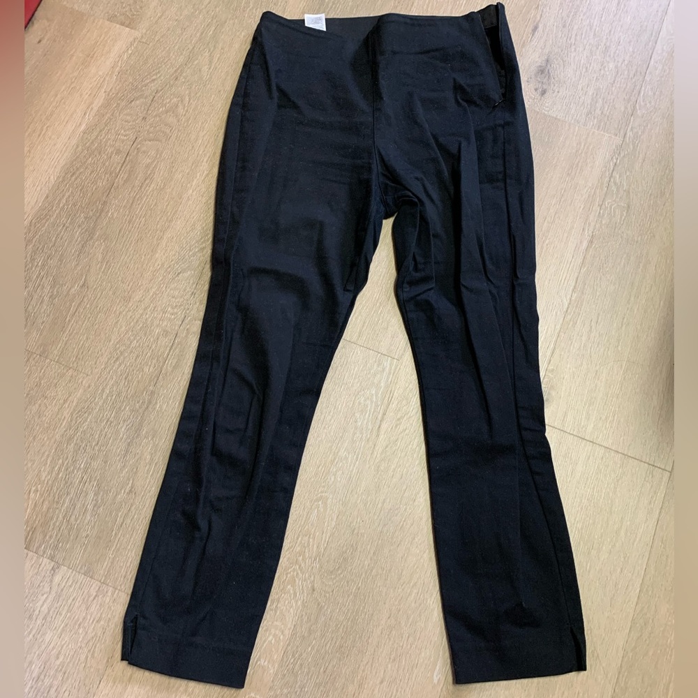old navy straight capri slacks